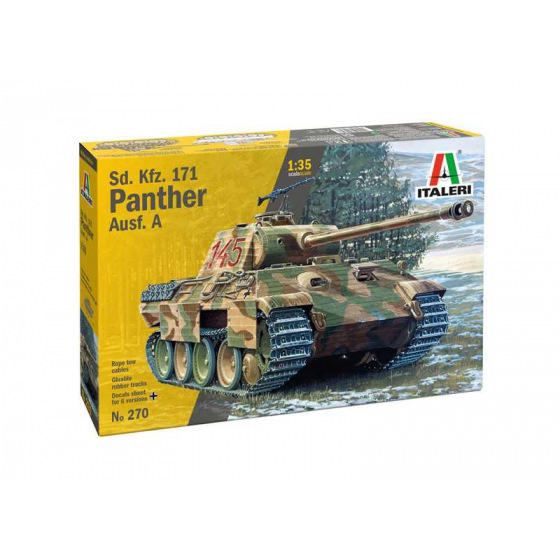 Zvezda Model Kit tank 0270 - Sd.Kfz. 171 Panther Ausf A (1:35)