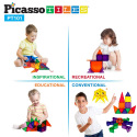ORBICO Picasso stavebnice 101ks , Základní stavební bloky