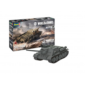 Revell Plastic ModelKit World of Tanks 03507 - SU-100 (1:72)