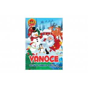 Pracovní sešit 101 aktivit s nálepkami Vánoce CZ verze 21x30cm
