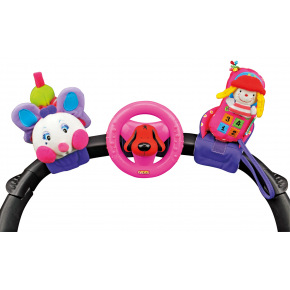 K´s Kids 3 wesołe zabawki na rzepy w pastelowych kolorach