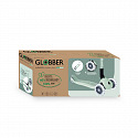 GLOBBER Kolobežka JUNIOR FOLDABLE LIGHTS ECOLOGIC, pistáciová