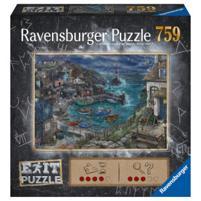 Ravensburger Puzzle Ravensburger Exit: Latarnia morska w porcie 759 elementów