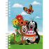 Akim Giochi Preziosi Zápisník A6 s kroužkovou vazbou - Krtek 4