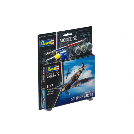 Revell ModelSet Flugzeug 63953 - Spitfire Mk. IIa (1:72)