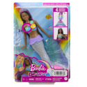 Mattel Barbie BLIKAJÍCÍ MOŘSKÁ PANNA BRUNETKA