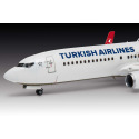 Revell Plastic ModelKit letadlo 03772 - Boeing 737-800 "Turkish Airlines" (1:144)