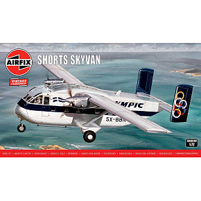 Airfix Classic Kit VINTAGE letadlo A04018V - Shorts Skyvan (1:72)