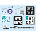 Italeri Model Kit motorka 4633 - VESPA 125 PRIMAVERA (1:9)