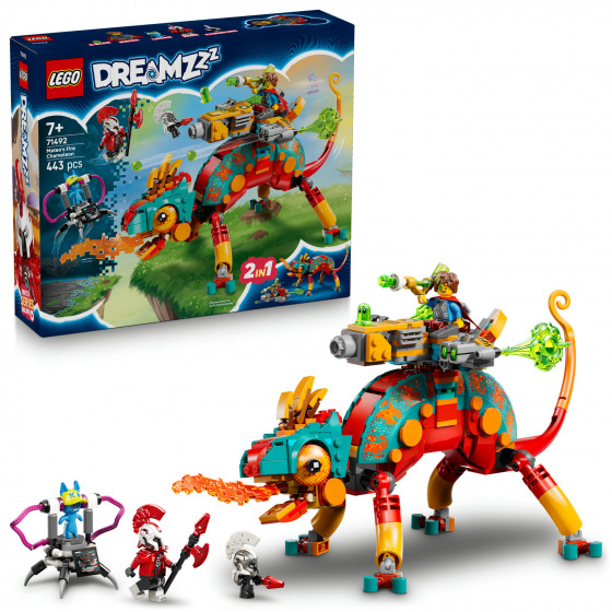 LEGO DREAMZzz™ 71492 Mateo a jeho ohnivý chameleon