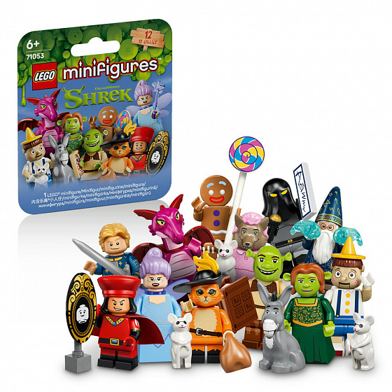 Minifigurky 71053 Série Shrek
