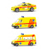 SIKU česká verze - set ambulance sada 3 aut