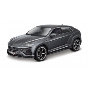 Bburago - Auta HOBBY, Lamborghini Urus, šedá metalíza, 1:18