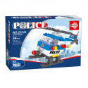 Rappa Kompatibilní stavebnice BLOXO policie helikoptéra 68 ks