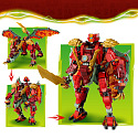 LEGO NINJAGO® 71868 Wyldfyre und der Transformations-Drachenanzug