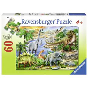 Ravensburger Prehistorický život 60 kusov