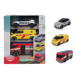 Dickie SOS Team Set 3 ks, česká verze