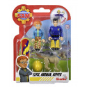 Simba Požárník Sam 2 Figurky a zvířátko, 4 druhy