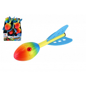 Teddies Šipka házecí pěnová pískající 25cm 12ks v boxu