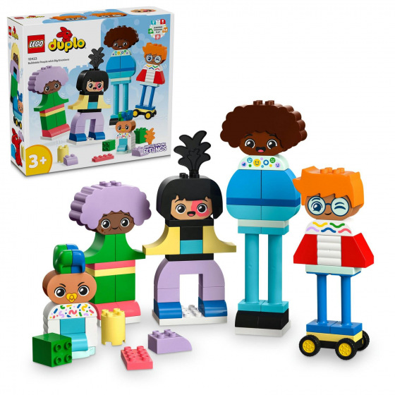 LEGO DUPLO® 10423 Sestavitelní lidé s velkými emocemi
