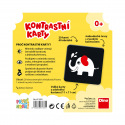 Dino PRVNÍ HRANÍ: Kontrastní karty Naučná hra