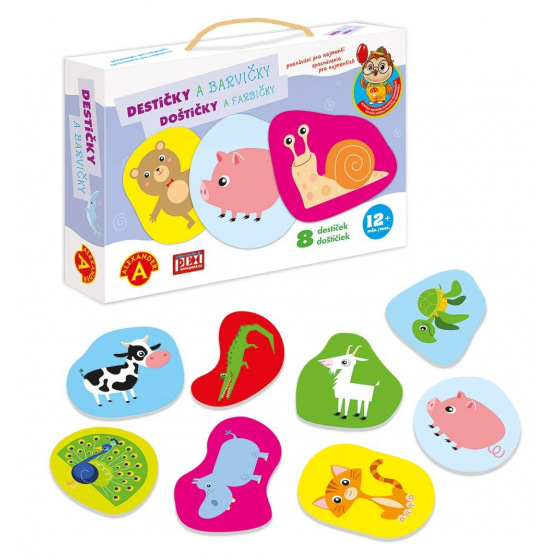 PEXI Spiele PEXI Alexander Entdecken für die Kleinsten: Plättchen und Farben