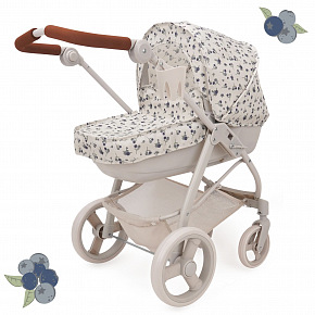 Five O Nine Crew Bella 2in1 Doll Pram, Blueberry