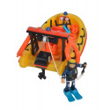 Simba Požárník Sam Záchranný člun Neptun 20 cm s figurkou