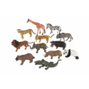 Teddies Zvířátka safari ZOO plast 13-18cm mix druhů