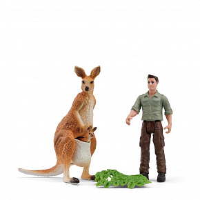 Schleich Výlet s rangerem za klokany Schleich Výlet s rangerem za klokany