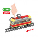 Rappa Kompatibilní stavebnice BLOXO tramvaje na baterie s kolejemi 724 ks