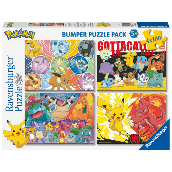 Ravensburger Pokémon 4x100 Teile