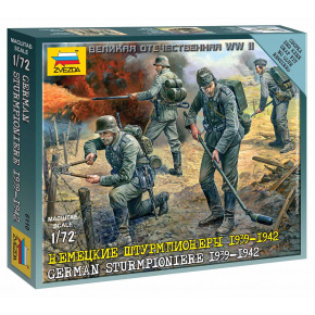 Zvezda Wargames (II wojna światowa) figurki 6110 - German Sturmpioniere (1:72)