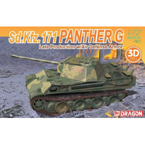 Dragon Model Kit tank 7696 - Panther G Late Production w/Air Defense Armor (1:72)