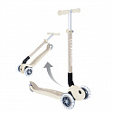 GLOBBER Kolobežka PRIMO FOLDABLE LIGHTS ECOLOGIC, coconut