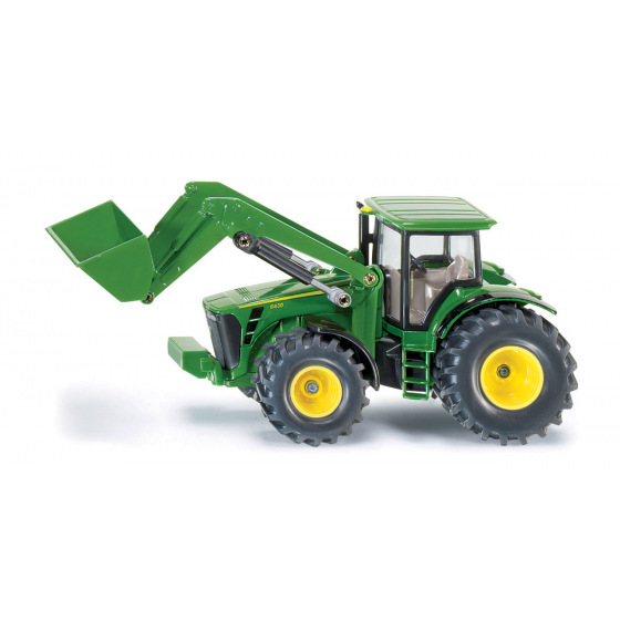 SIKU Farmer - Traktor John Deere mit Frontlader, 1:50