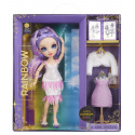 MGA Rainbow High Fantastic Fashion Puppe - Violet Willow