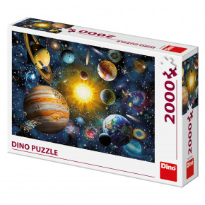 Dino Ostatné Dino puzzle Solárny systém 2000D