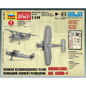 Zvezda Wargames (WWII) letadlo 6184 - Henschel HS-126B (1:144)
