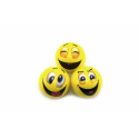 Teddies Schaumstoffball Smiley 6cm