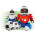MADE Robofotbal na dálkové ovládání, 2 ks + 2 branky, 36 x 24 cm, 17 funkcí