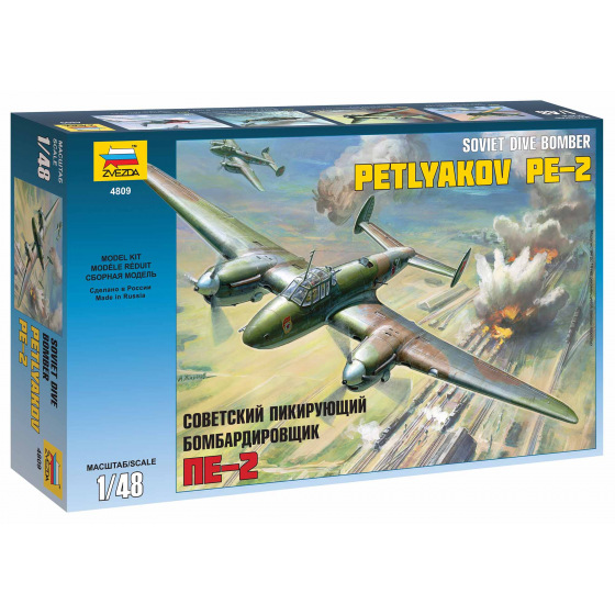 Zvezda Model Kit letadlo 4809 - Petlyakov Pe-2 (1:48)