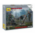 Zvezda Wargames (WWII) military 6268 - German 120mm Mortar w/Crew (Snap Fit) (1:72)