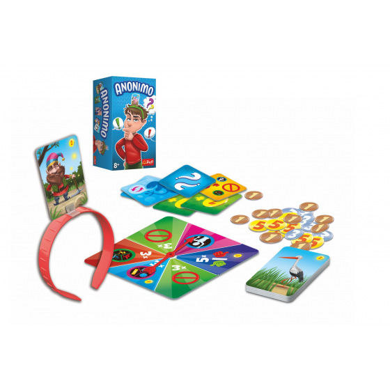 Trefl Anonimo Gesellschaftsspiel in einer Schachtel 14x26x10cm