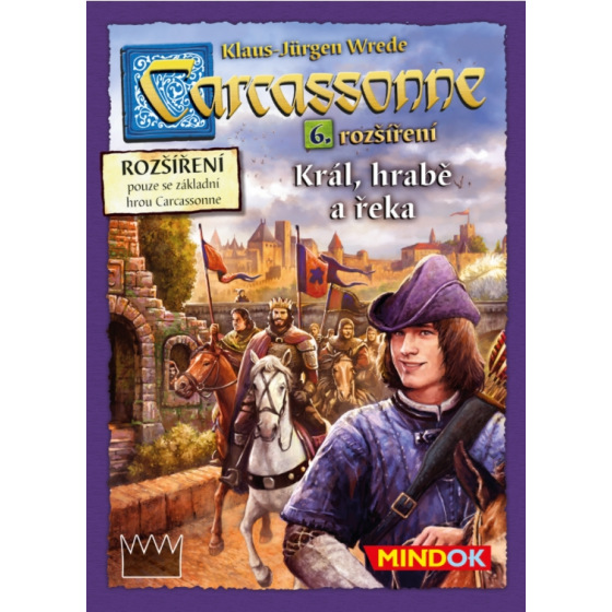 Mindok hra Carcassonne Král, hrabě a řeka - rozšíření 6