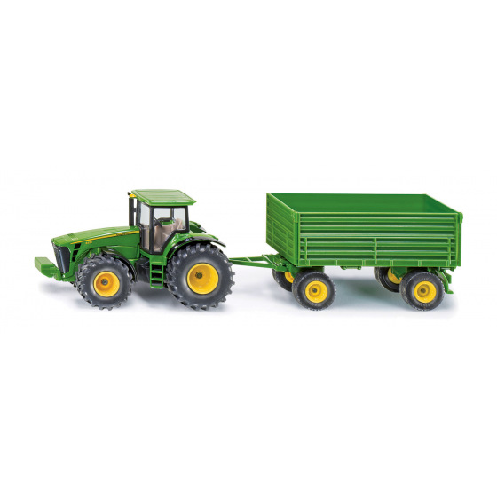 SIKU 1953 Farmer - ciągnik John Deere z holownikiem, 1:50