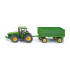 SIKU 1953 Farmer - ciągnik John Deere z holownikiem, 1:50
