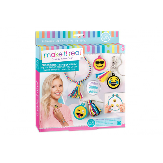 Make it Real Bontempi Výroba - Náramky a náhrdelník, smajlíci