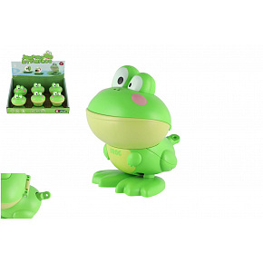 Teddies Springfrosch zum Aufziehen 6,5x8cm 6 Stück im Karton