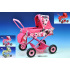 Teddies Puppenwagen Ewa tief 35x54x53cm für Puppen, sortiert in 4 Farben